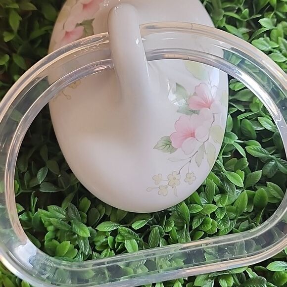 Vintage Lenape White Porcelain Towel Holder & Robe Hook Washroom Accessories - Picture 3 of 7